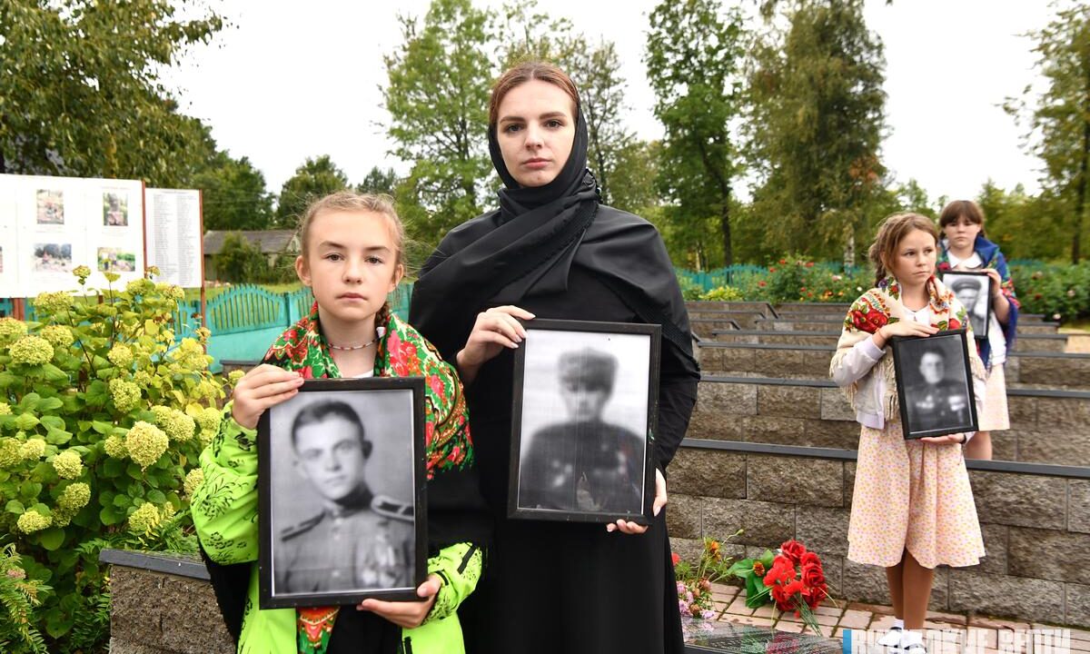В Республике Беларусь состоялось захоронение останков 8 красноармейцев
